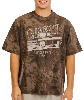 Thumbnail 1: GM Men's Short Sleeve Camo Silverado Shirt 