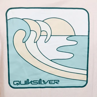Thumbnail 3: Quiksilver Men's Short Sleeve Triple Wave Graphic Tee 
