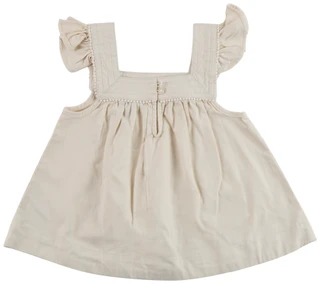 Thumbnail 2: Tommy Hilfiger Junior's Sleeveless Twill Ruffle Top 