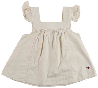 Thumbnail 1: Tommy Hilfiger Junior's Sleeveless Twill Ruffle Top 