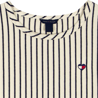 Thumbnail 3: Tommy Hilfiger Big Girl's Sleeveless Popcorn Knit Blazer Top 