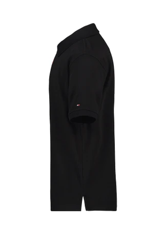 Thumbnail 2: Tommy Hilfiger Big Boys Short Sleeve Zip Polo Shirt 