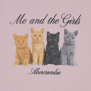 Thumbnail 2: Abercrombie Kids Big Girls Short Sleeve Print Tee Shirt 