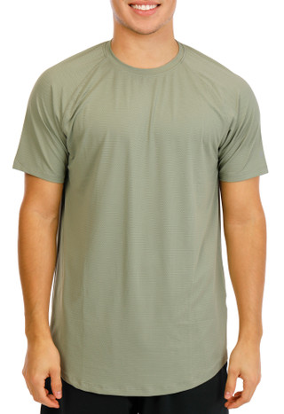 Thumbnail 1: Kenneth Cole Men's Short Sleeve Raglan Performance Tee 