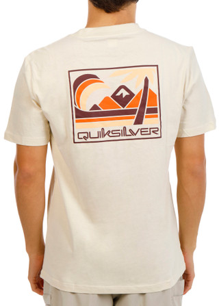 Thumbnail 1: Quiksilver Men's Short Sleeve Desert Graphic Tee 