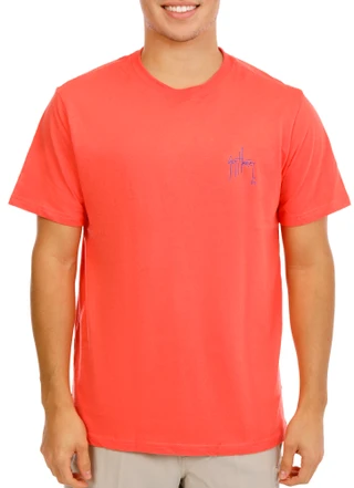 Thumbnail 3: Guy Harvey Men's Short Sleeve Fish Graphic Tee 