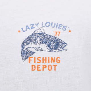 Thumbnail 2: IZOD Men's Short Sleeve Fishing Depot Graphic Tee 