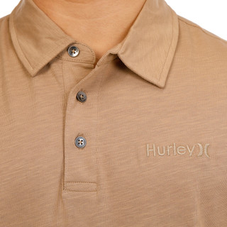Thumbnail 3: Hurley Men's Short Sleeve Solid Cotton Polo 