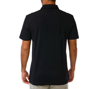 Thumbnail 4: Hurley Men's Short Sleeve Solid Cotton Polo 