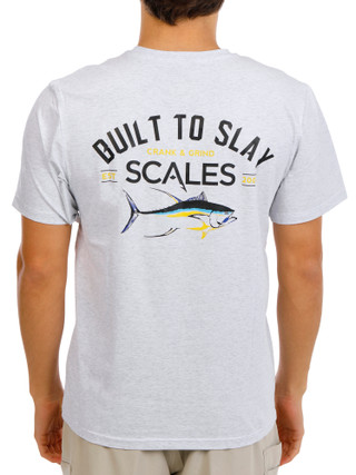 Thumbnail 1: SCALES Men's Short Sleeve Built To Slay Graphic Tee 