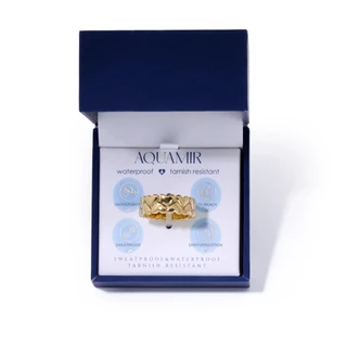 Thumbnail 1: AQUAMIR The Double Heart Waterproof Ring 