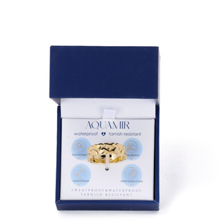 Thumbnail 2: AQUAMIR The Double Heart Waterproof Ring 
