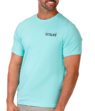 Thumbnail 5: SCALES Men's Short Sleeve Silver King Graphic Tee 