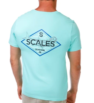 Thumbnail 2: SCALES Men's Short Sleeve Silver King Graphic Tee 