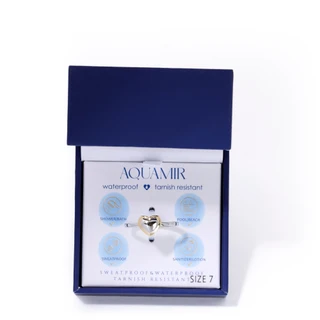 Thumbnail 1: AQUAMIR Heart Waterproof Ring 