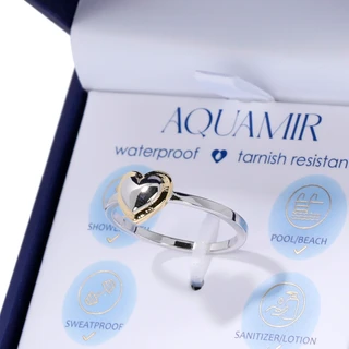 Thumbnail 10: AQUAMIR Heart Waterproof Ring 