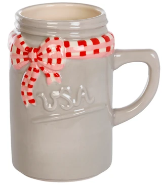 Thumbnail 1: BLUE SKY USA Americana Jar Mug 
