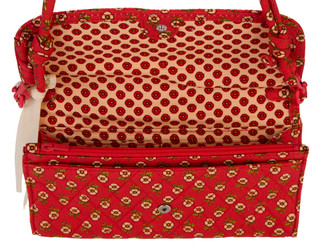 Thumbnail 2: Vera Bradley Wildwood Wallet Crossbody w/ Poppy Print 