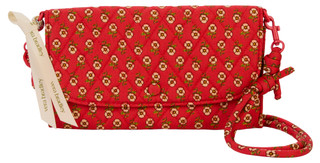 Thumbnail 1: Vera Bradley Wildwood Wallet Crossbody w/ Poppy Print 