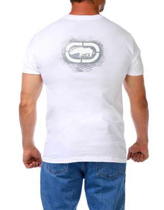 Thumbnail 4: Ecko Unltd. Men's Puff Skull Print Graphic T-Shirt 