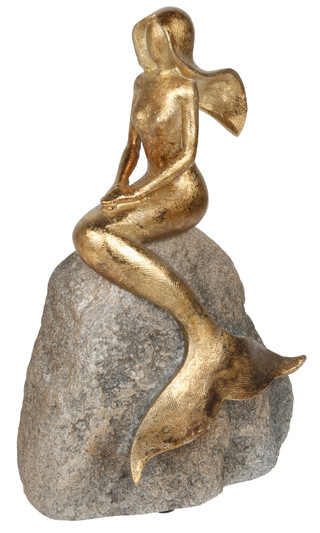 Thumbnail 1: Contrast Gold Mermaid Home Accent 