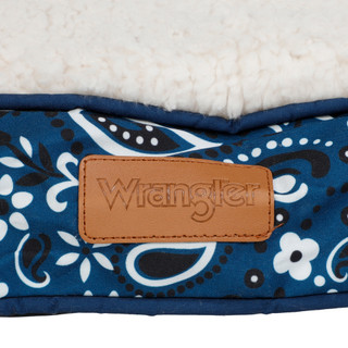 Thumbnail 3: Wrangler Paisley Print Gusset Pet Bed 