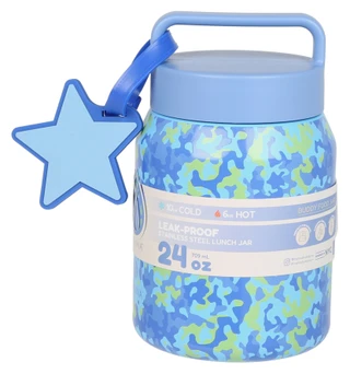 Thumbnail 1: Manna 24 oz Camo Print Stainless Steel Lunch Jar 