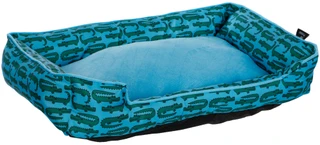 Thumbnail 1: PET POSSE 28x20 Gator Print Pet Cuddler Bed 
