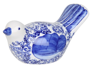 Thumbnail 1: Home Essentials 8x4 Ceramic Bird Home Accent 
