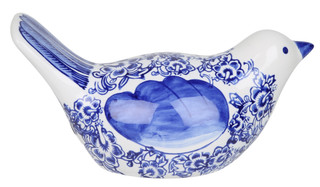 Thumbnail 2: Home Essentials 8x4 Ceramic Bird Home Accent 