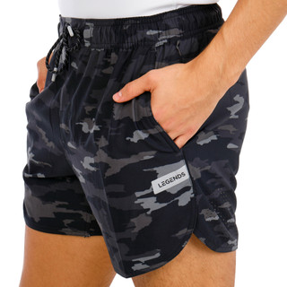 Thumbnail 4: Legends Men's Camo Print Shorts  