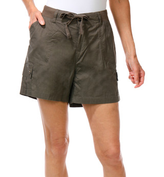 Thumbnail 1: Dash Women's Gina 6 Pocket Knit Waist Shorts 