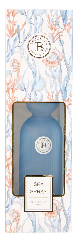 Thumbnail 1: Brooklyn Fragrance Co. Sea Spray Reed Diffuser 
