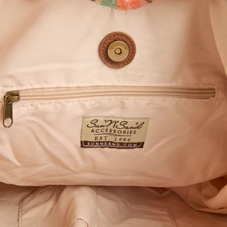 Thumbnail 3: Sun N' Sand Straw Scoop Tote Bag 