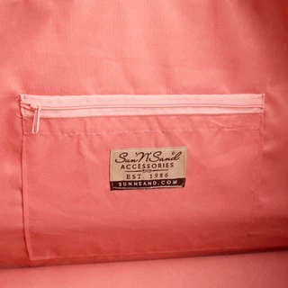 Thumbnail 2: Sun N' Sand Straw Canvas Shoulder Tote Bag 