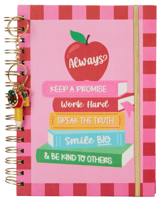 Thumbnail 3: VOTUM Spiral Notebook w/ Pen & Charm 