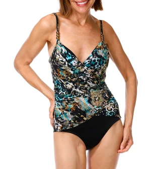 Thumbnail 1: Magicsuit Women's One Piece Slimming Ruched Swimsuit 