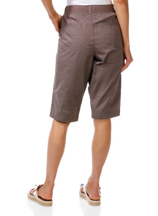Thumbnail 2: Dash Women's Kayla 5 Pocket Knit Waist Skimmer Capris 