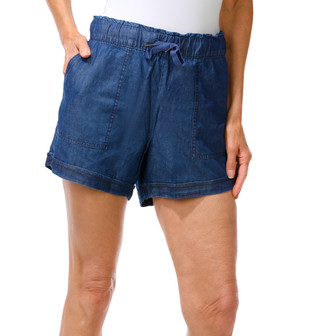 Thumbnail 1: Dash Women's Dash O Cell 4 Pocket Tie Waist Shorts 