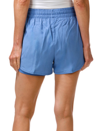 Thumbnail 2: Leg3nd Women's Active Mesh Lined Running Shorts 