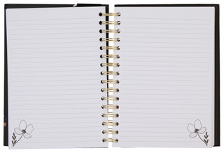 Thumbnail 2: VOTUM Floral Spiral Notebook w/ Pen 