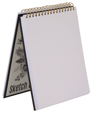 Thumbnail 2: VOTUM 9x11 Sketch Book w/ Floral Cover 