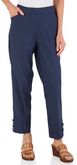 Thumbnail 1: Counterparts Women's Comfort Stretch Bow Ankle Pants 