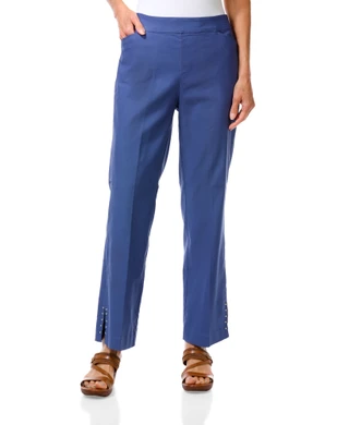 Thumbnail 1: Counterparts Women's Comfort Stretch 2 Pocket Rivet Hem Pants 