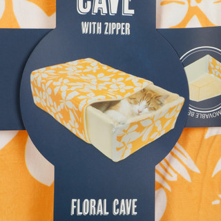 Thumbnail 2: Buddy Buddy Cat Cave w/ Zipper 