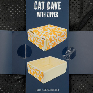 Thumbnail 3: Buddy Buddy Cat Cave w/ Zipper 