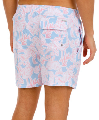 Thumbnail 2: Vintage Summer Men's Printed Volley Swim Trunks 