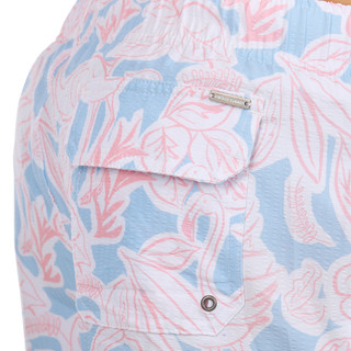 Thumbnail 3: Vintage Summer Men's Printed Volley Swim Trunks 