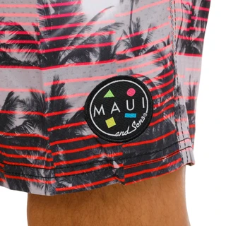 Thumbnail 2: Maui and Sons Men's Printed Volley Swim Trunks 