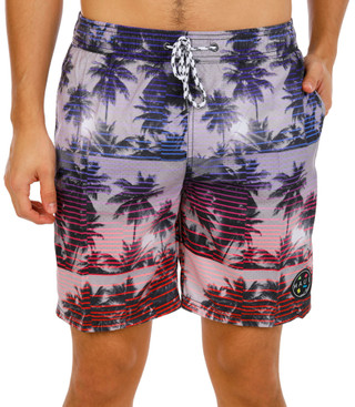 Thumbnail 1: Maui and Sons Men's Printed Volley Swim Trunks 